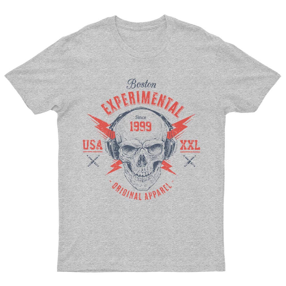 T-Shirt Tête de Mort Avec Écouteurs - YUNNIK®
