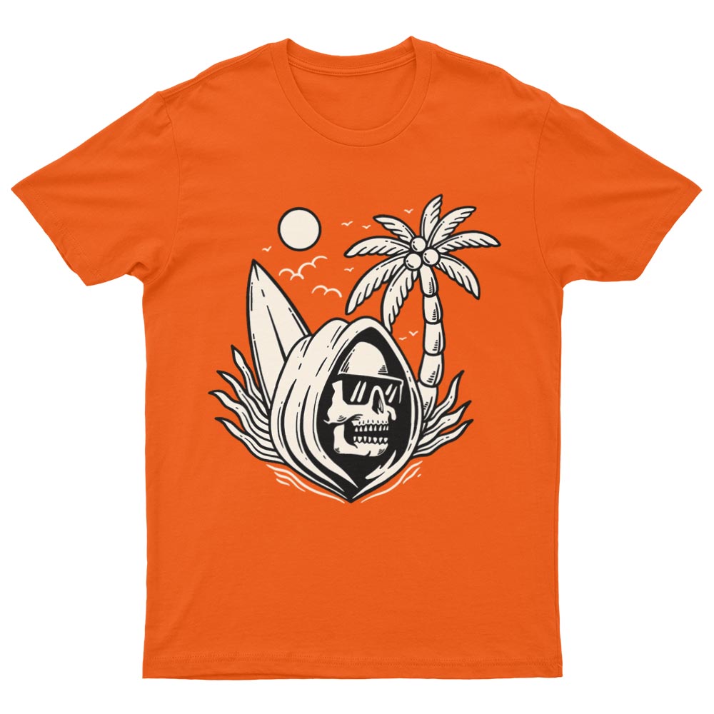 T-Shirt Tête de Mort Motif Été - YUNNIK®