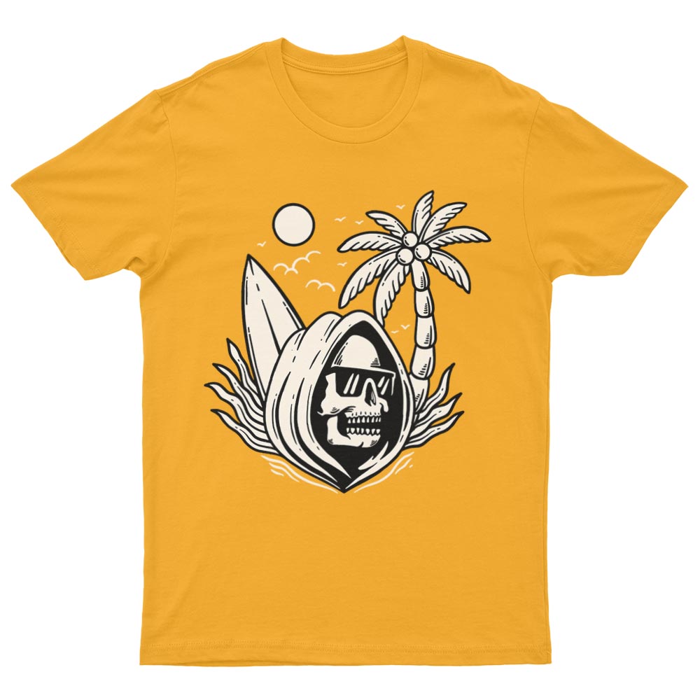 T-Shirt Tête de Mort Motif Été - YUNNIK®