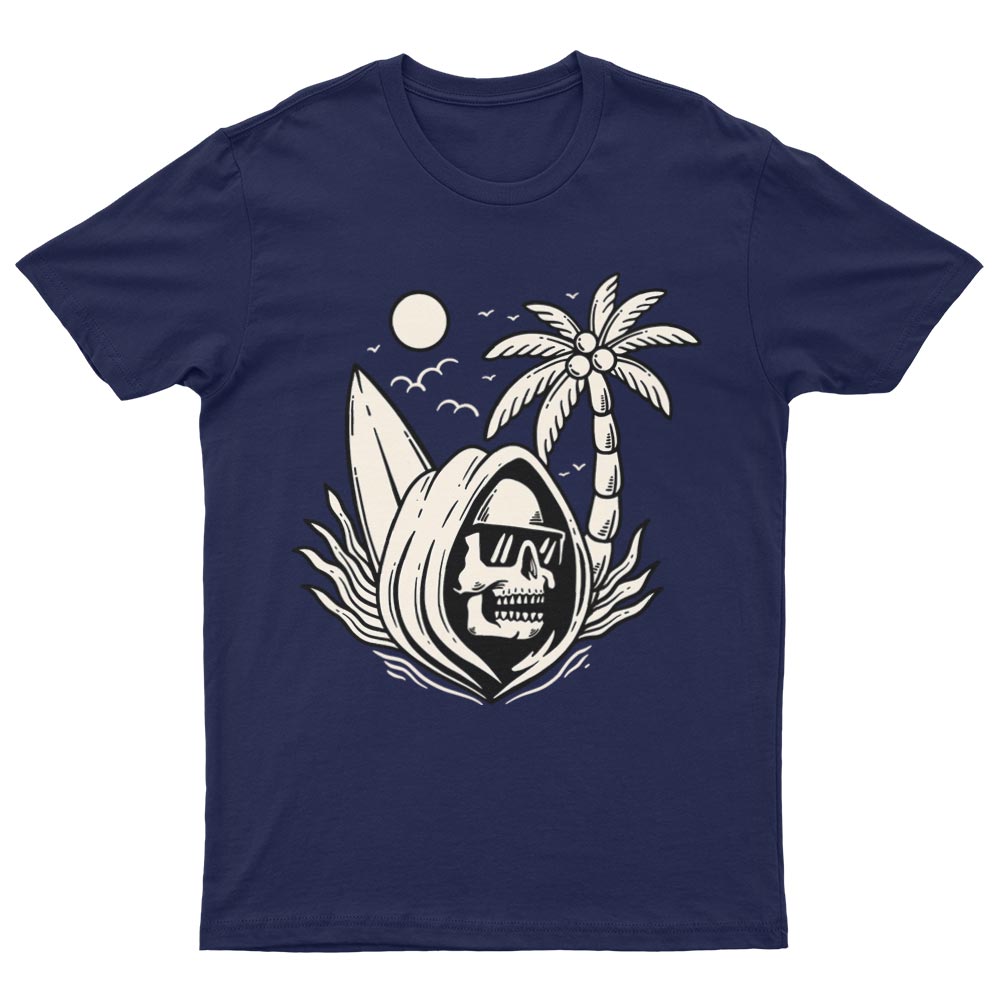 T-Shirt Tête de Mort Motif Été - YUNNIK®