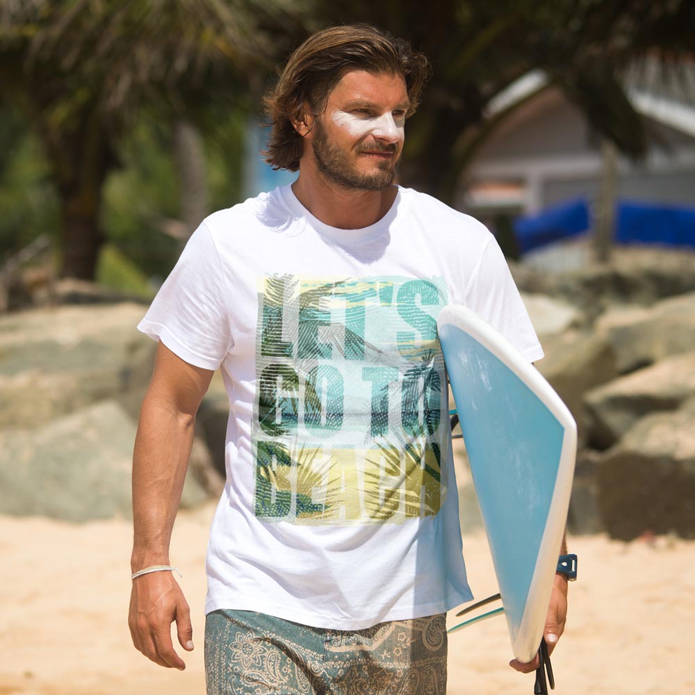 Let's Go To Beach T-Shirt - YUNNIK®