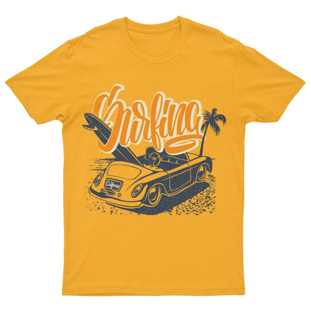 Maglietta Surfing California Vintage - YUNNIK®