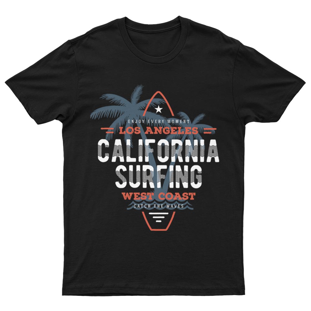 T-Shirt California Surfing - YUNNIK®