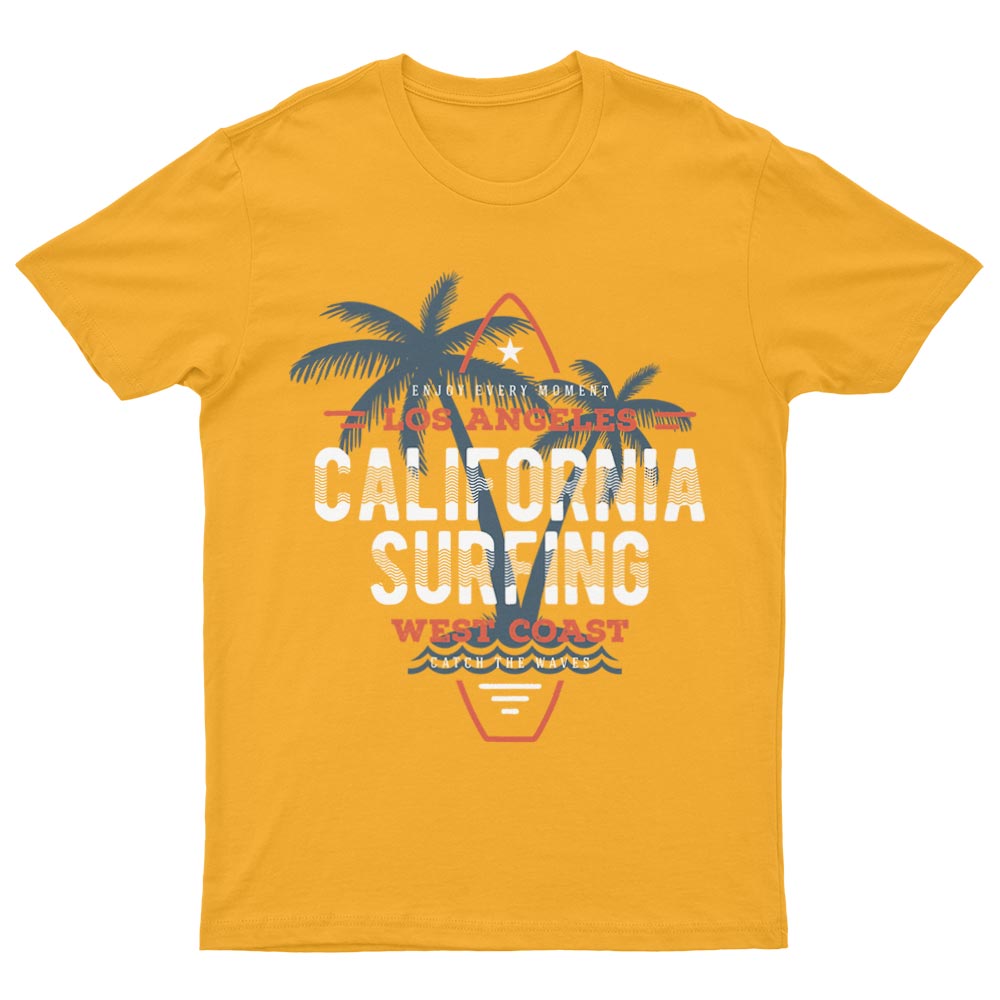T-Shirt California Surfing - YUNNIK®