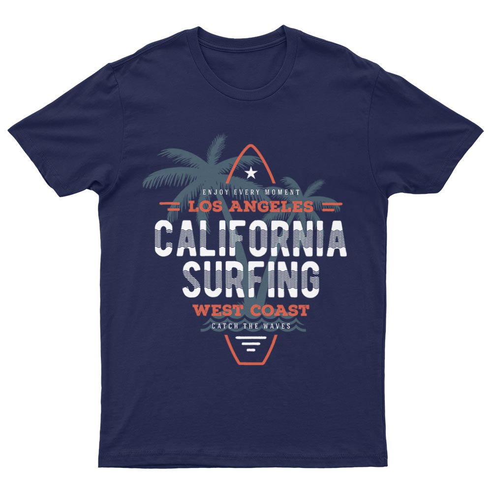 T-Shirt California Surfing - YUNNIK®