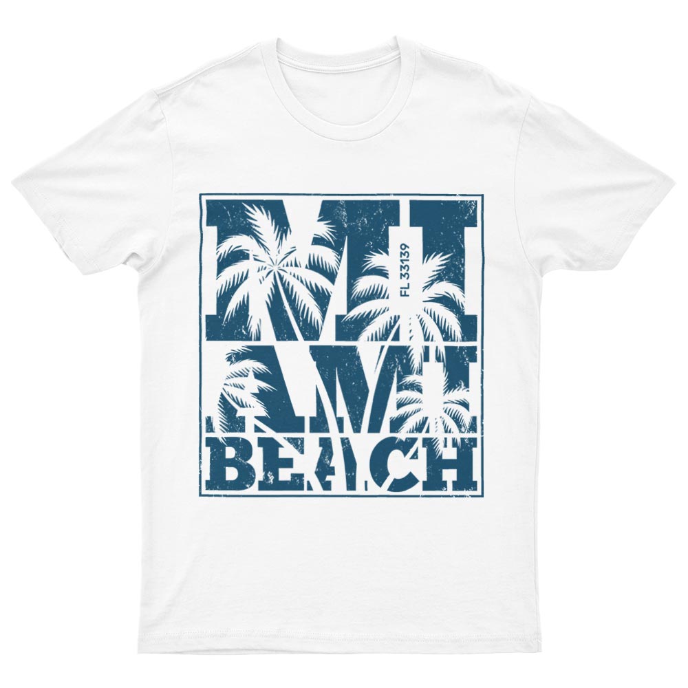 Florida Miami Beach T-Shirt - YUNNIK®
