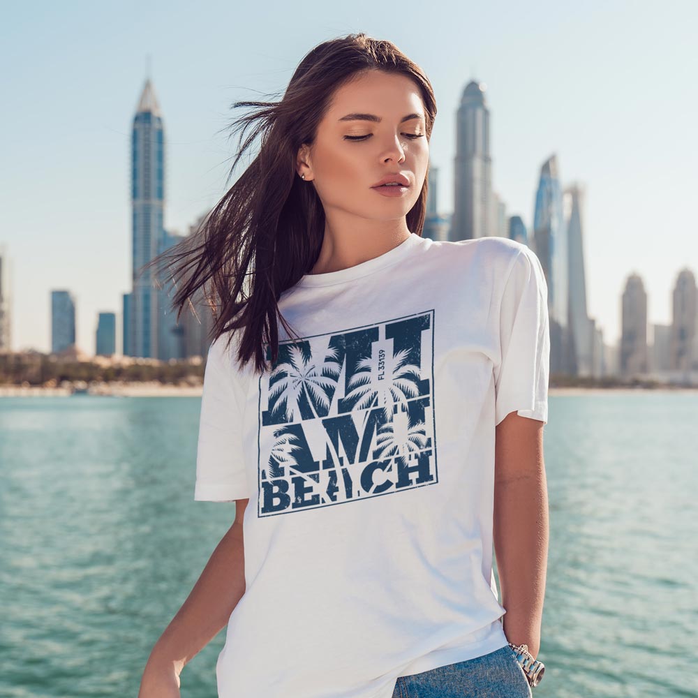 Florida Miami Beach T-Shirt - YUNNIK®