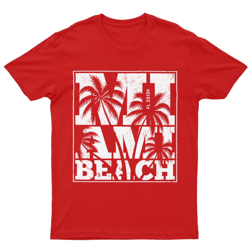 Florida Miami Beach T-Shirt - YUNNIK®