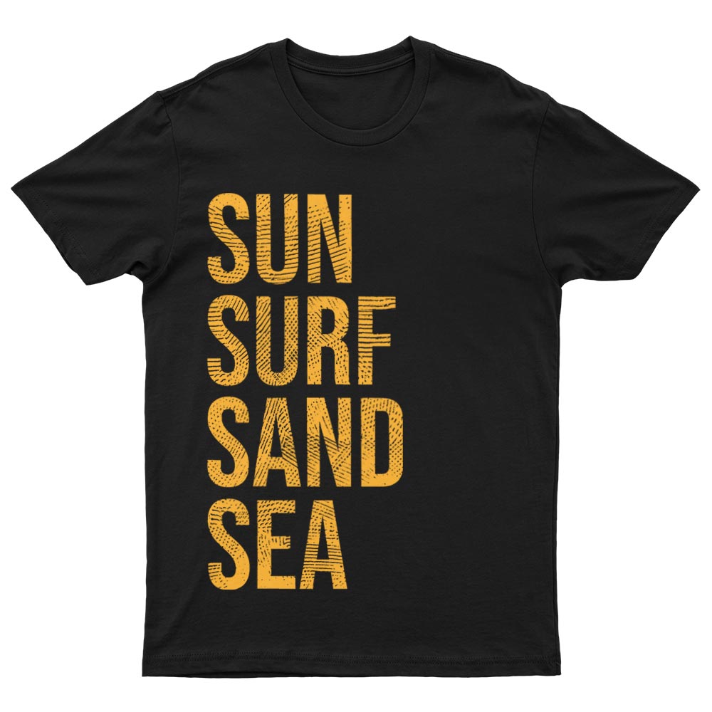 T-Shirt Sun Surf Sand Sea - YUNNIK®