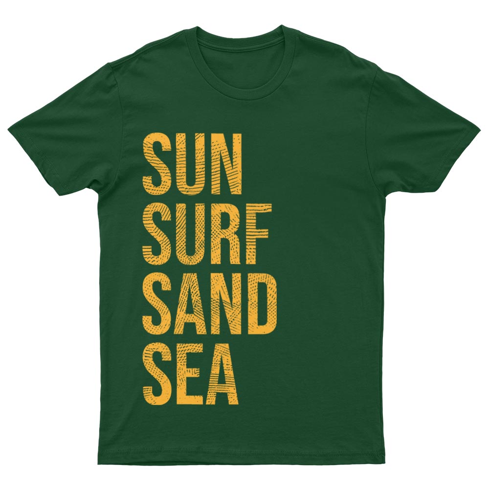 T-Shirt Sun Surf Sand Sea - YUNNIK®