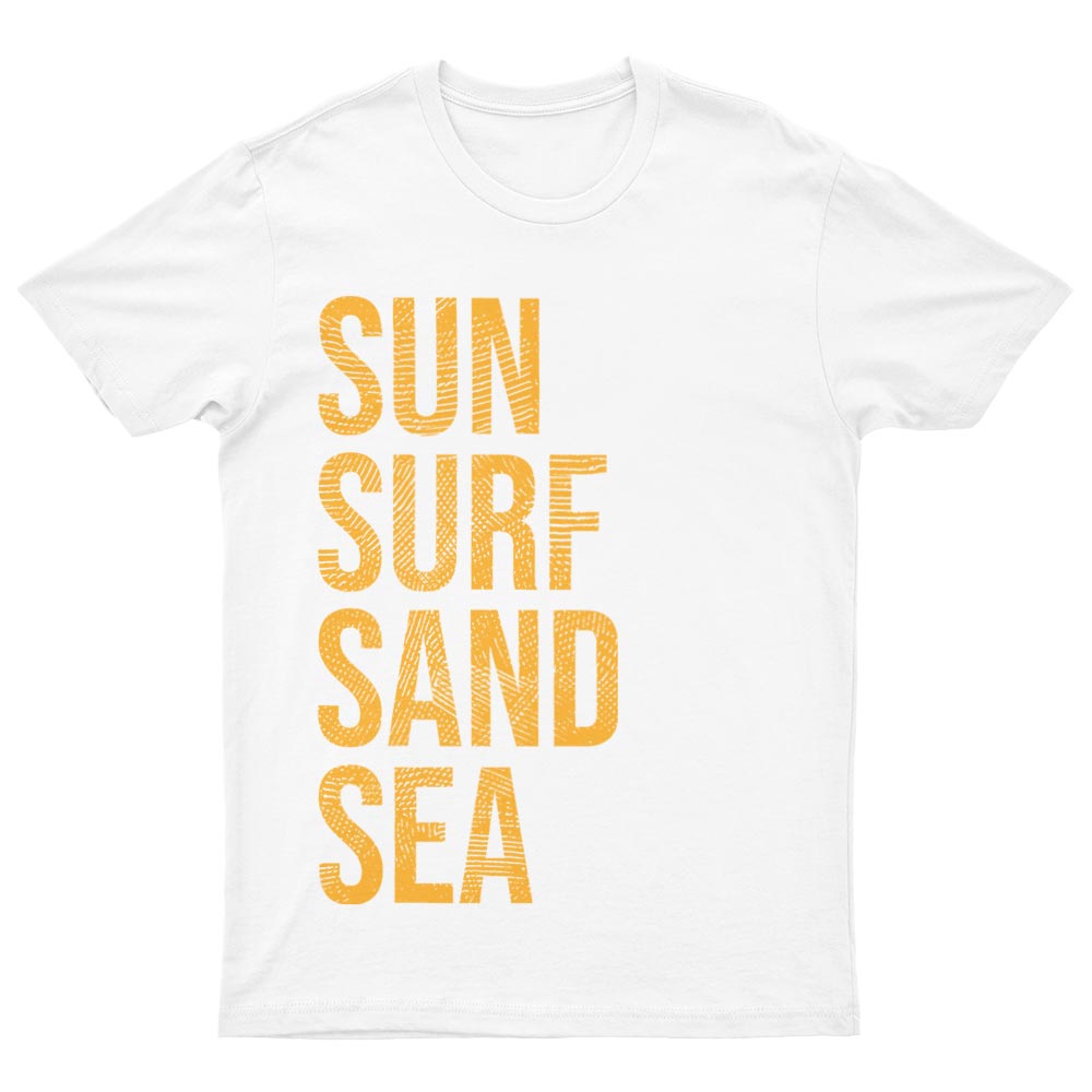 T-Shirt Sun Surf Sand Sea - YUNNIK®