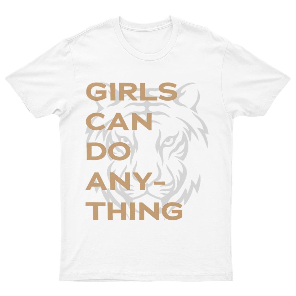 Camiseta Girls Can Do Anything - YUNNIK®