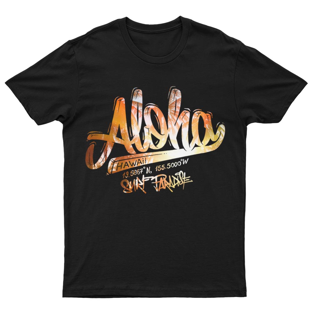 Tee-Shirt Aloha Surf Paradise - YUNNIK®