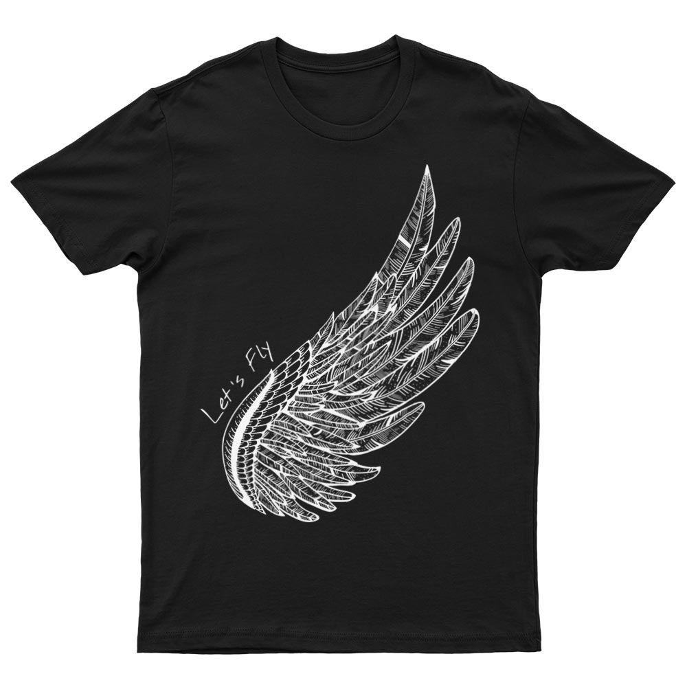Tee-Shirt Avec Ailes Let's Fly - YUNNIK®