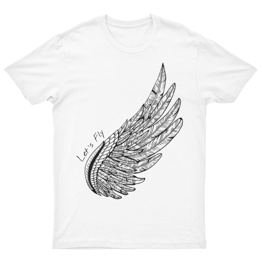 Tee-Shirt Avec Ailes Let's Fly - YUNNIK®