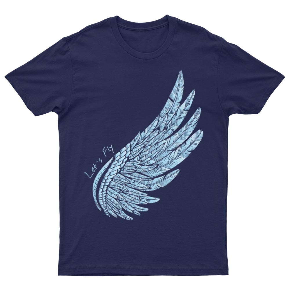 Tee-Shirt Avec Ailes Let's Fly - YUNNIK®