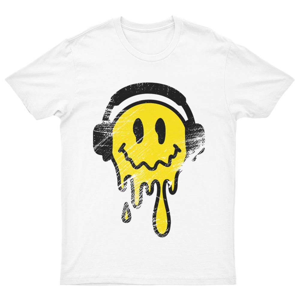 Tee-Shirt Emoji Avec Écouteurs - YUNNIK®