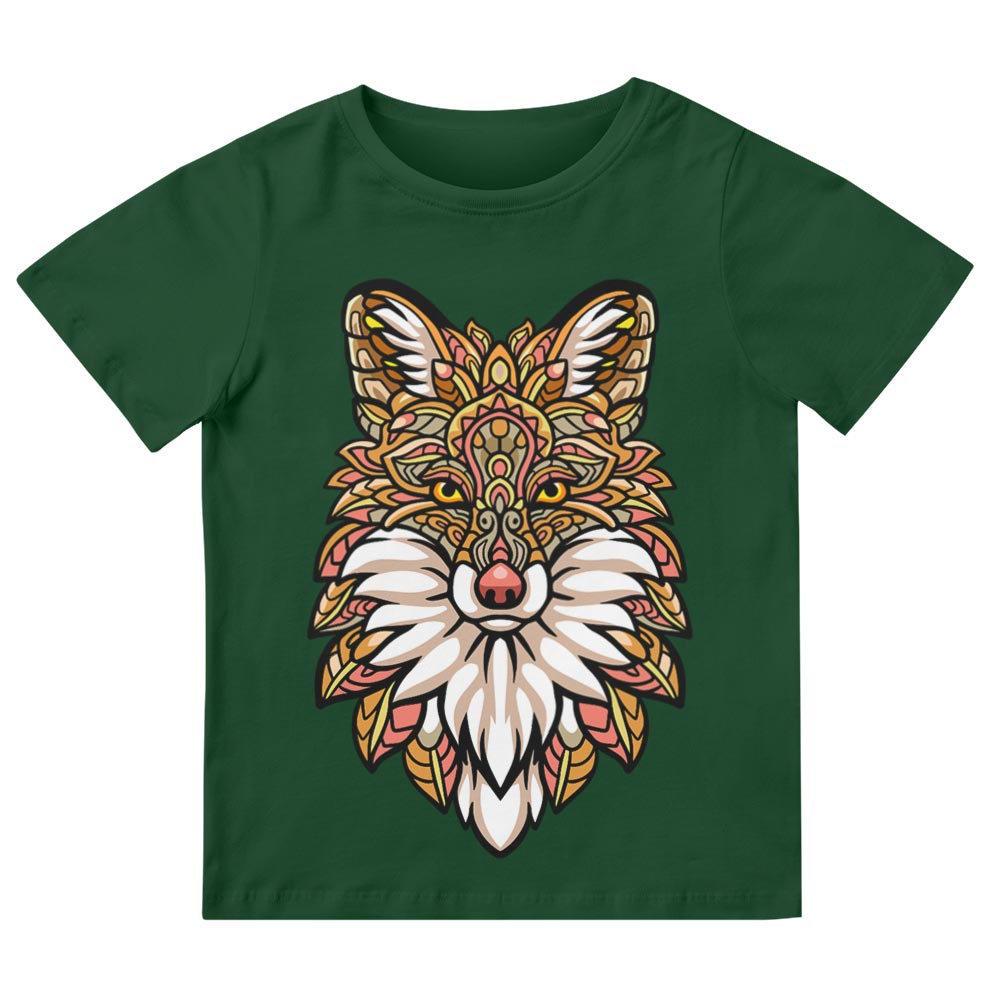 Colorful Fox Kid T-Shirt - YUNNIK®