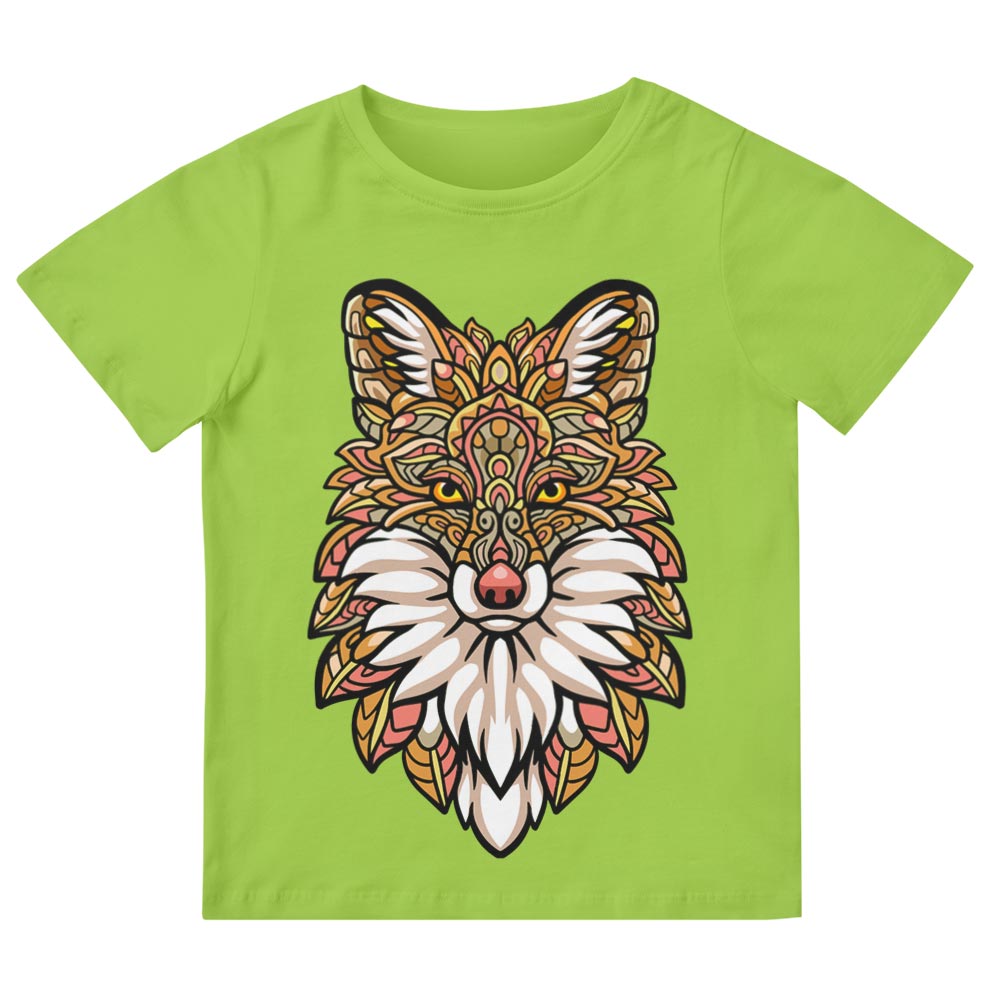 Colorful Fox Kid T-Shirt - YUNNIK®