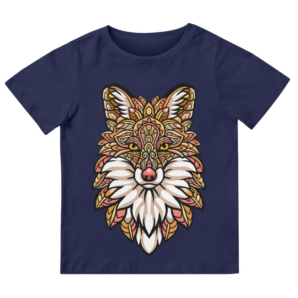 Colorful Fox Kid T-Shirt - YUNNIK®