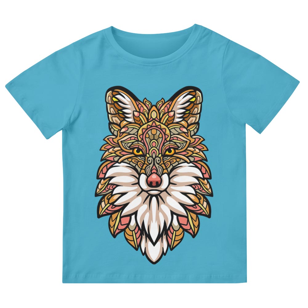Colorful Fox Kid T-Shirt - YUNNIK®