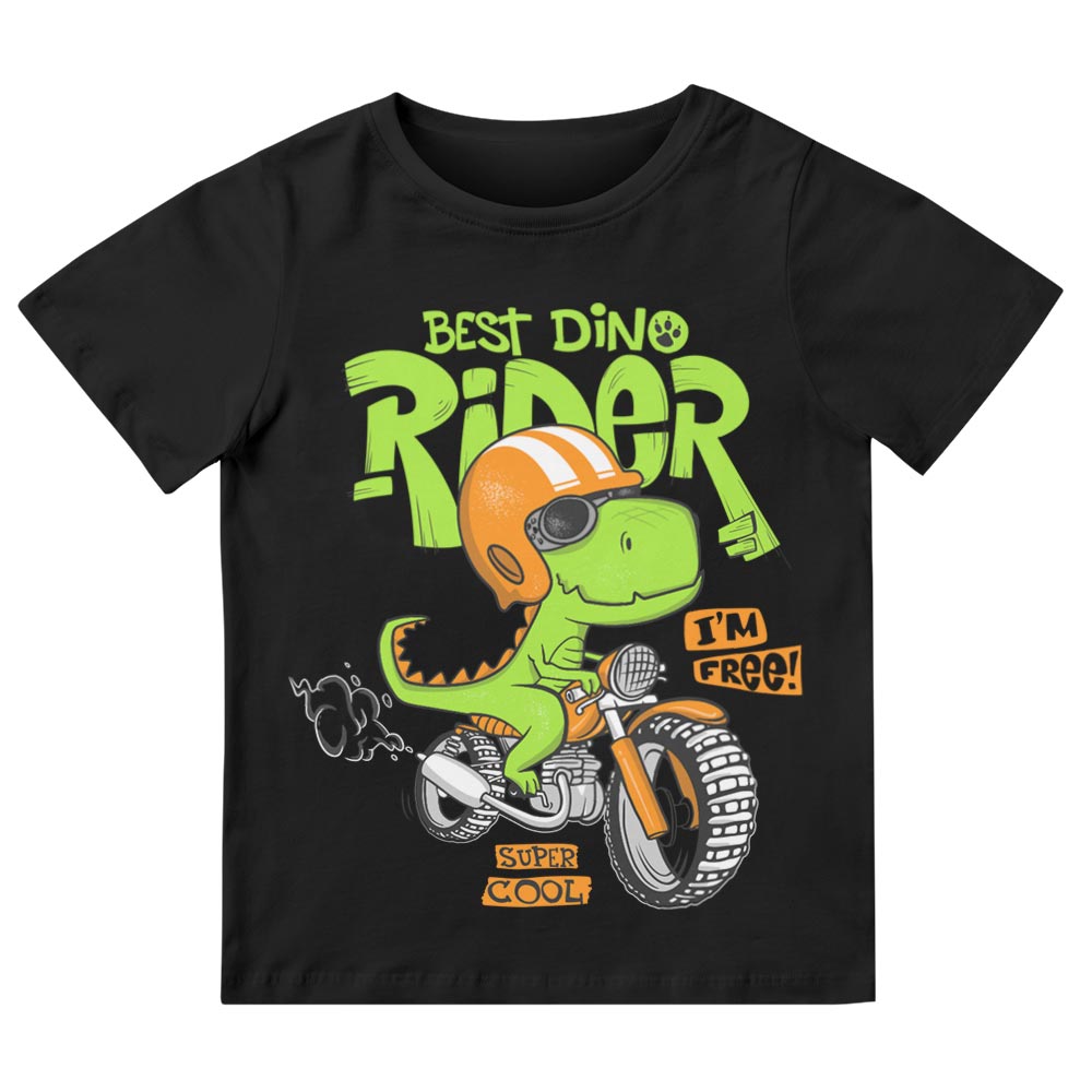Kinder T-Shirt Mit Dinosaurier Rider - YUNNIK®
