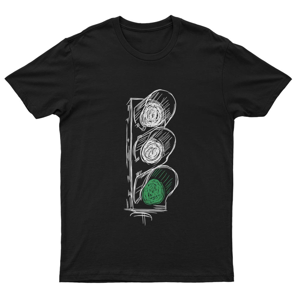 Green Traffic Light T-Shirt - YUNNIK®
