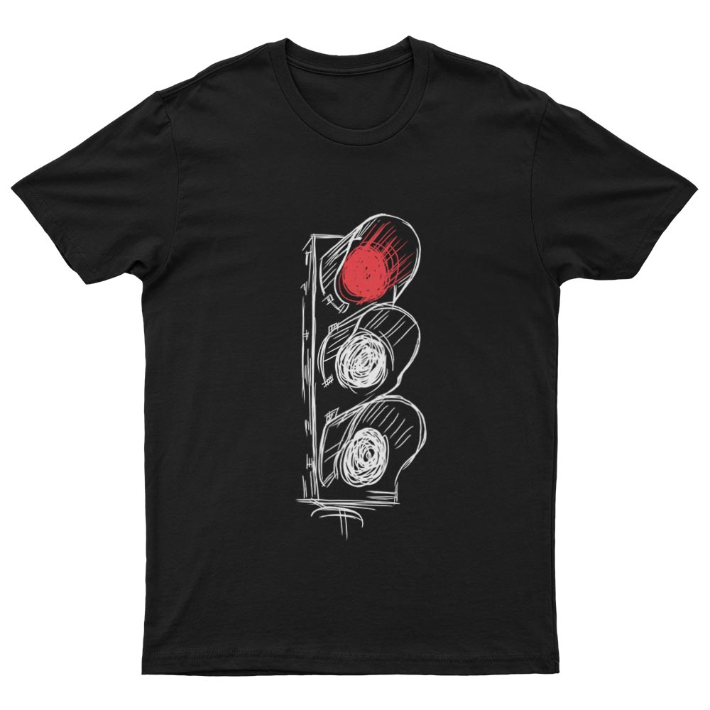 Red Traffic Light T-Shirt - YUNNIK®