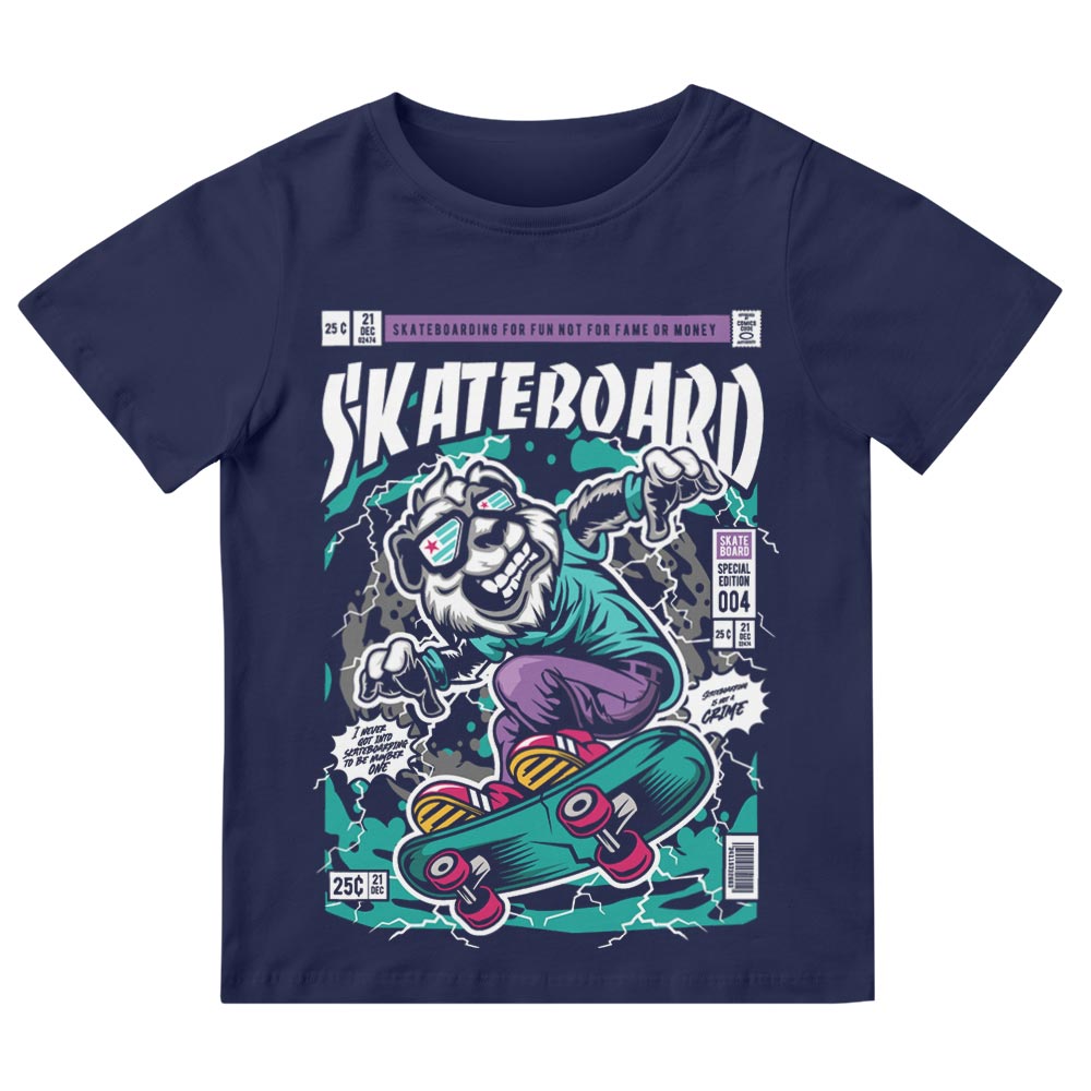 Skateboard Kinder T-Shirt - YUNNIK®