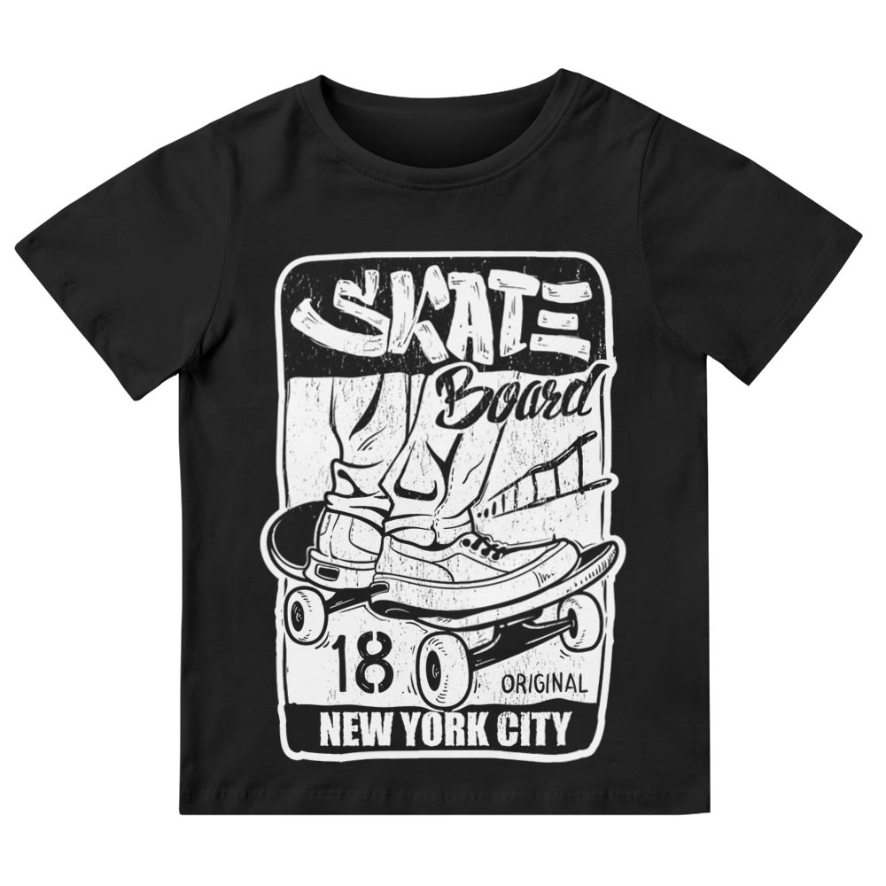 Skateboard T-Shirt Børn - YUNNIK®