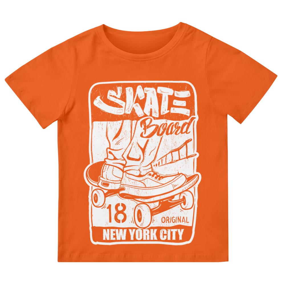 Skateboard T-Shirt Børn - YUNNIK®