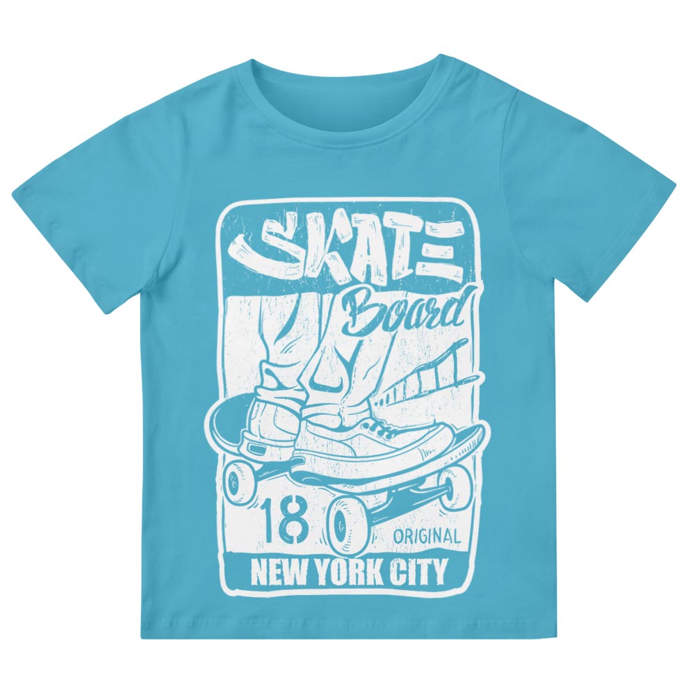 Skateboard T-Shirt Børn - YUNNIK®