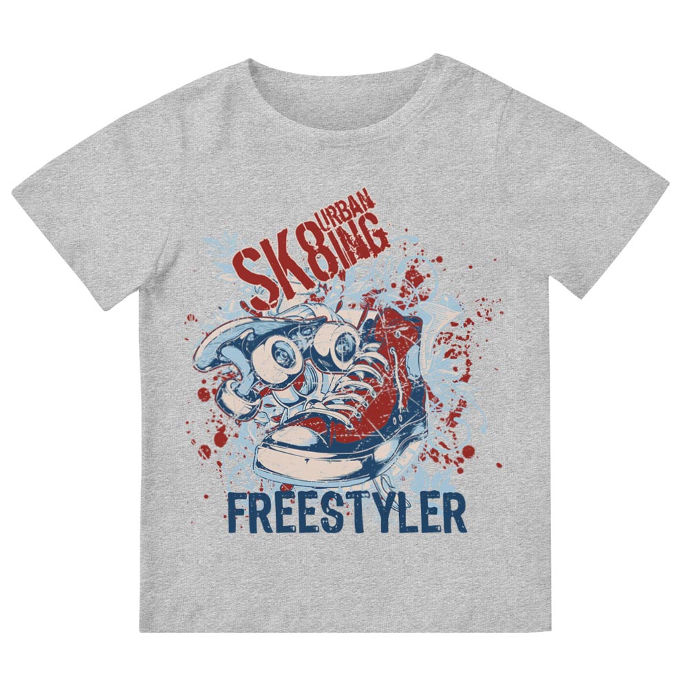 Urban Skating Freestyler Kid T-Shirt - YUNNIK®