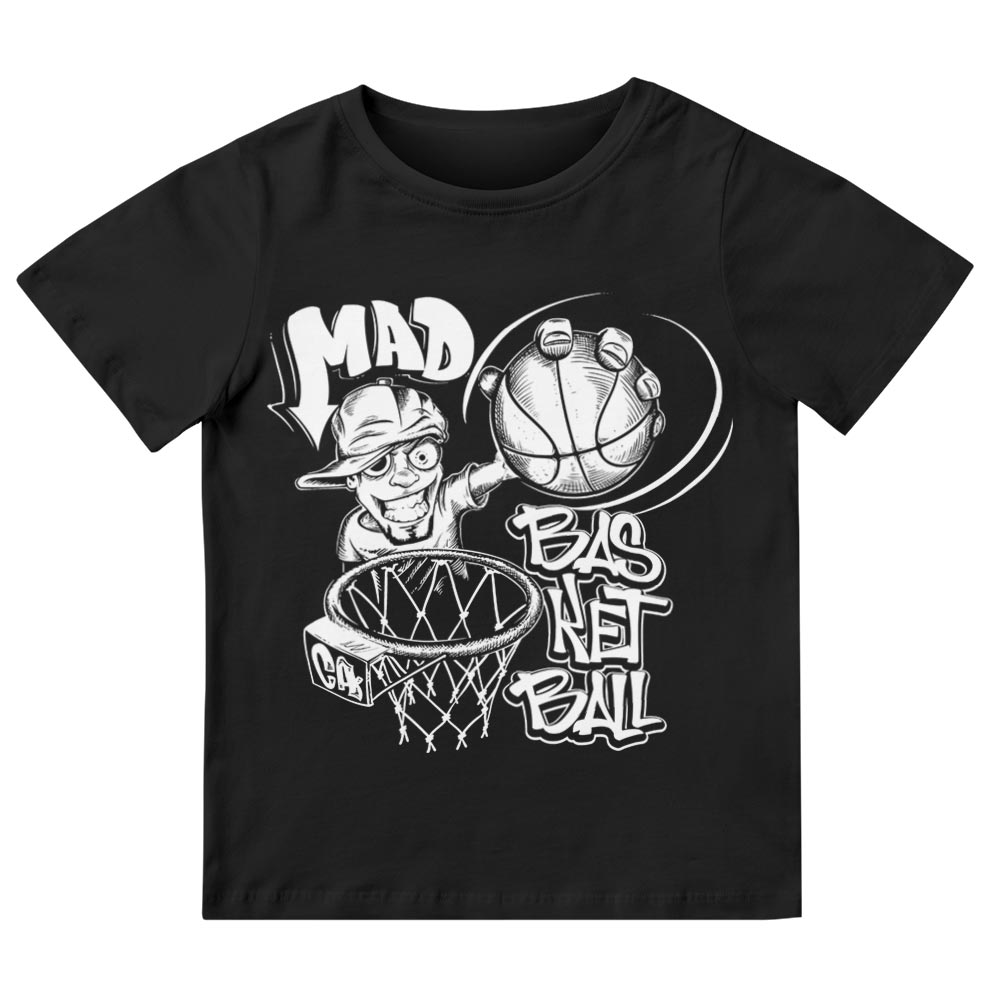 Maglietta Bambino Mad Basketball - YUNNIK®