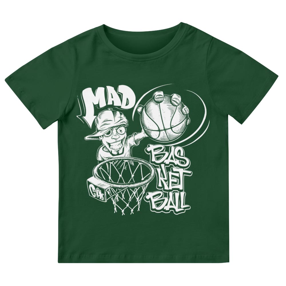 Maglietta Bambino Mad Basketball - YUNNIK®