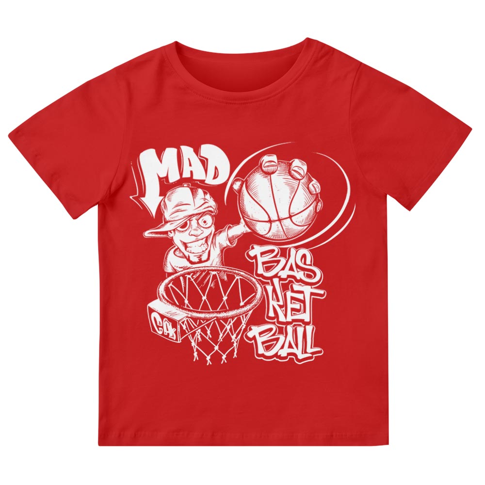 Maglietta Bambino Mad Basketball - YUNNIK®