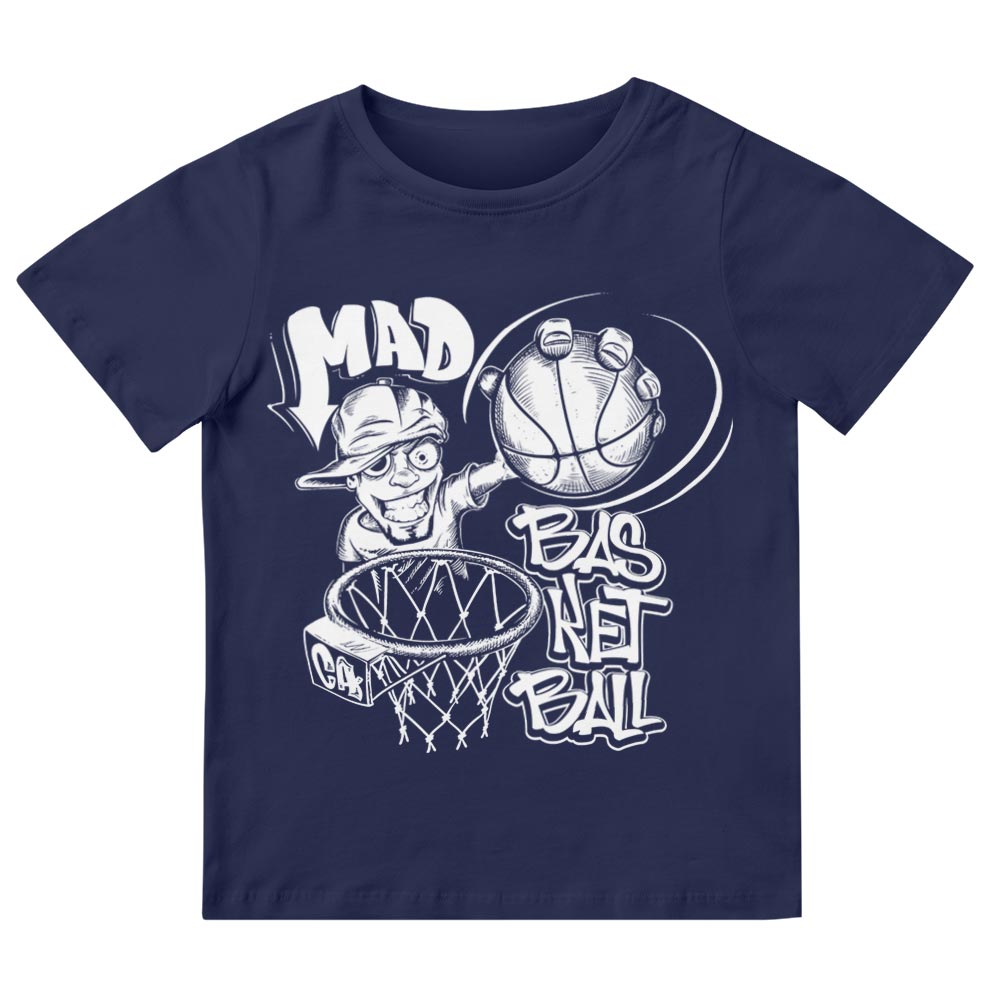 Maglietta Bambino Mad Basketball - YUNNIK®