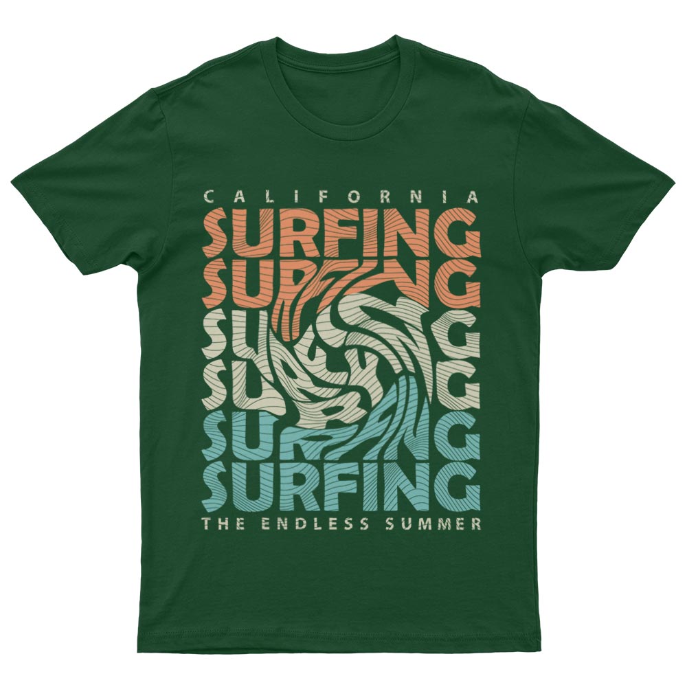 Tee-Shirt California Surfing - YUNNIK®