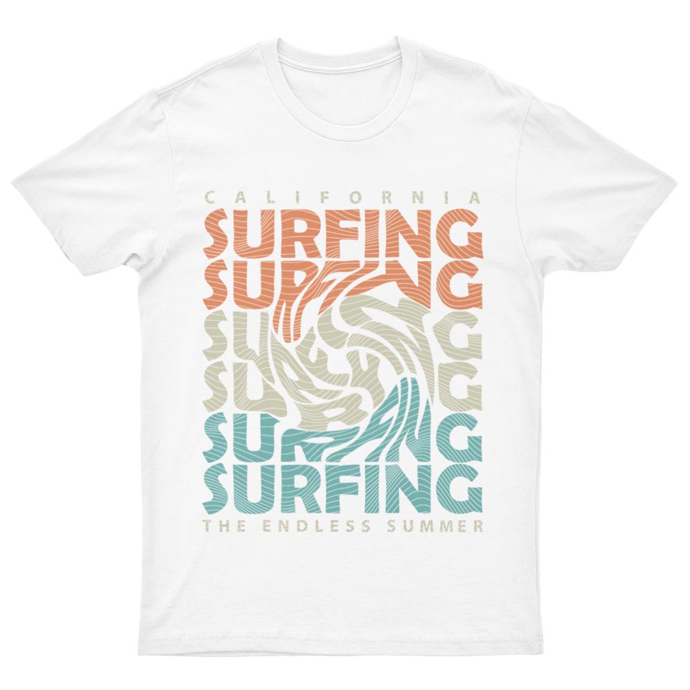 Tee-Shirt California Surfing - YUNNIK®