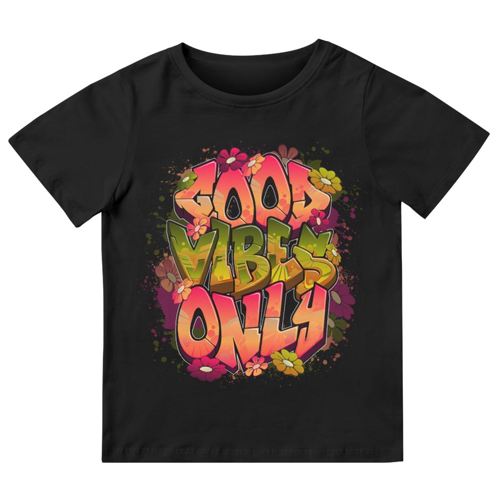 Good Vibes Only Kinder T-Shirt - YUNNIK®