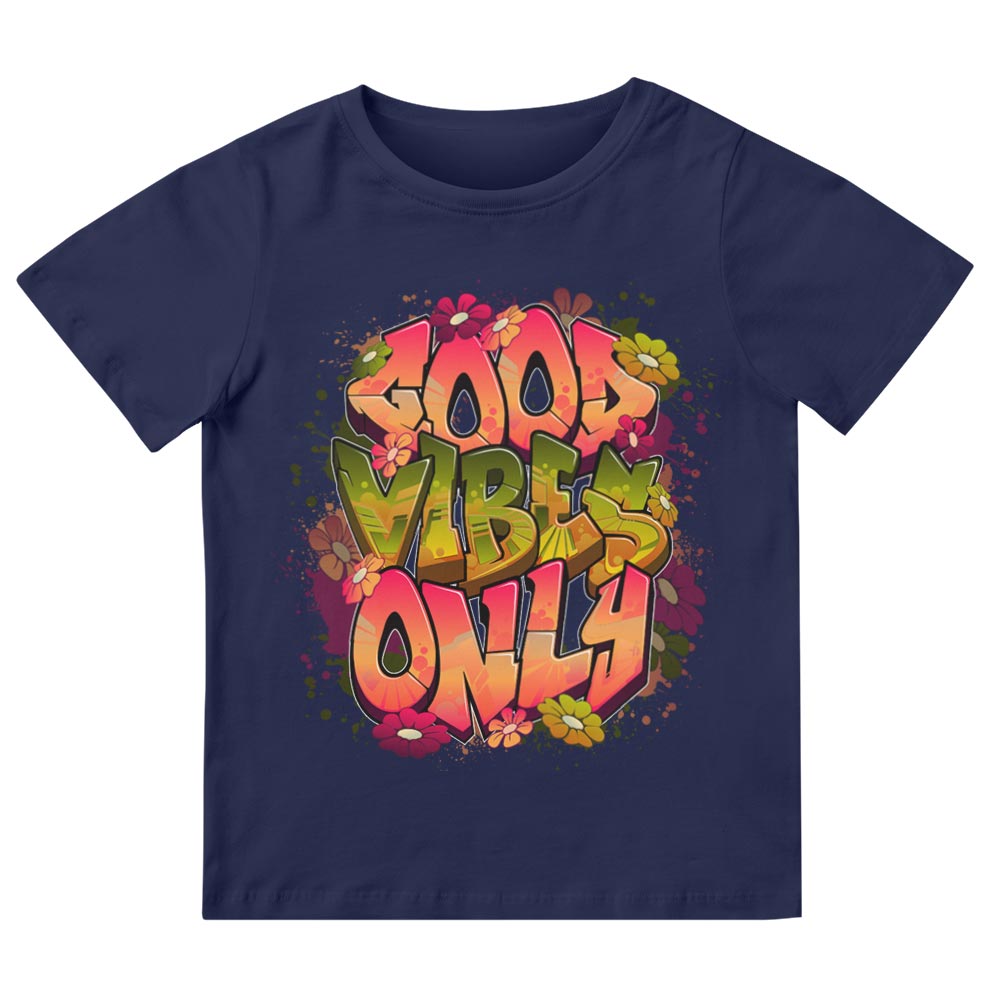 Good Vibes Only Kinder T-Shirt - YUNNIK®