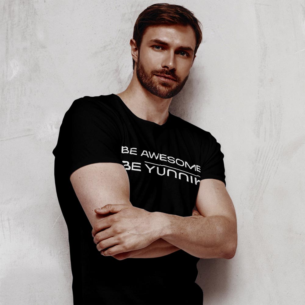 Tee-Shirt Be Awesome Be Yunnik - YUNNIK®